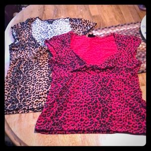 Leopard print shirts